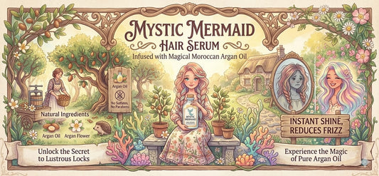 ARGAN OIL HAIR SERUM, MYSTIC MERMAID HAIR SERUM