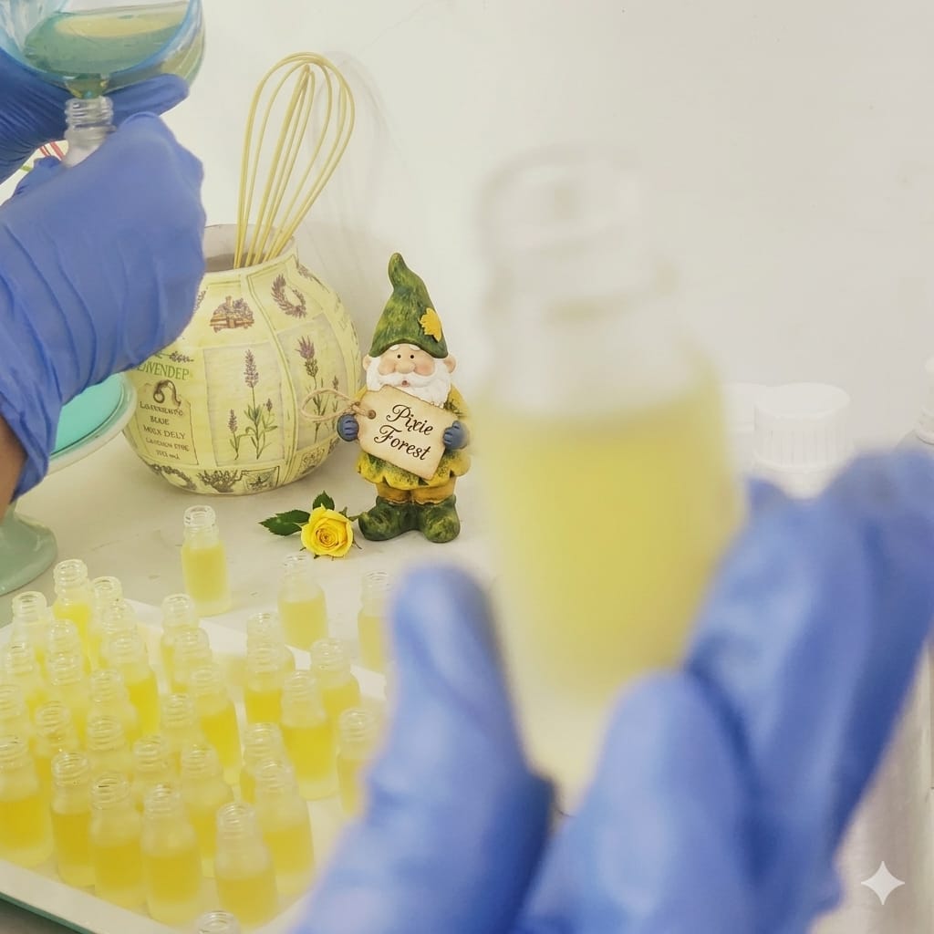 Pixie forest hair serum formulation