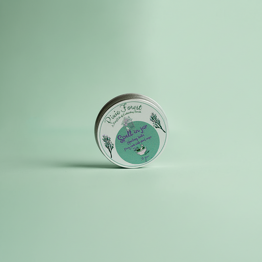 spell in jar herbal vaporub
herbal balm, herbal vaporub